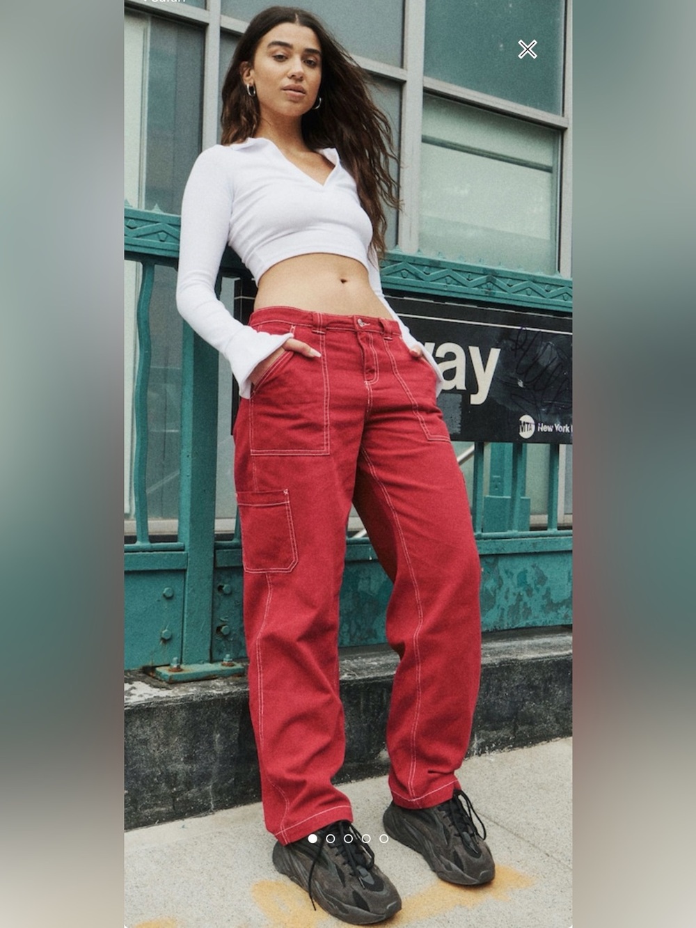 Garage Cargo Pants size 0